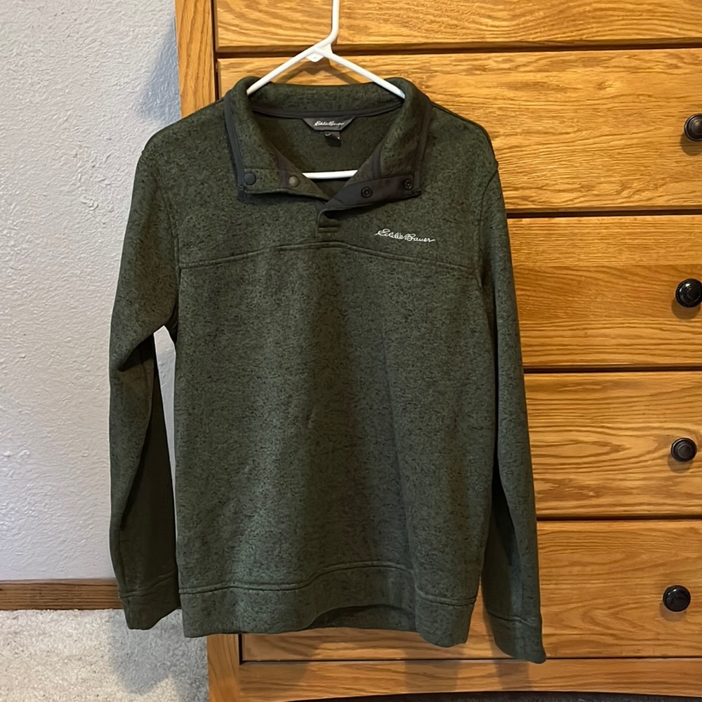 Men's Dark green Eddie Bauer pullover
